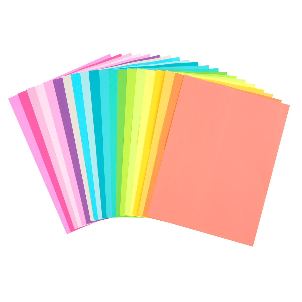 8 Packs: 120 ct. (960 total) 8.5" x 11" Neon Paper by Recollections™